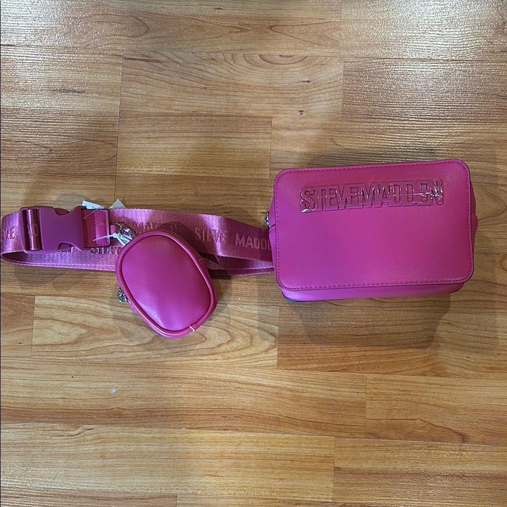 Steve Madden Pink Crossbody Bag Set